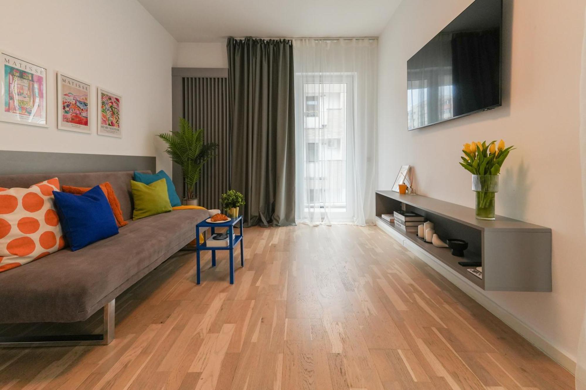 Ana - Cozy & Quiet Apt With Balcony & Garden View Bucarest Exterior foto